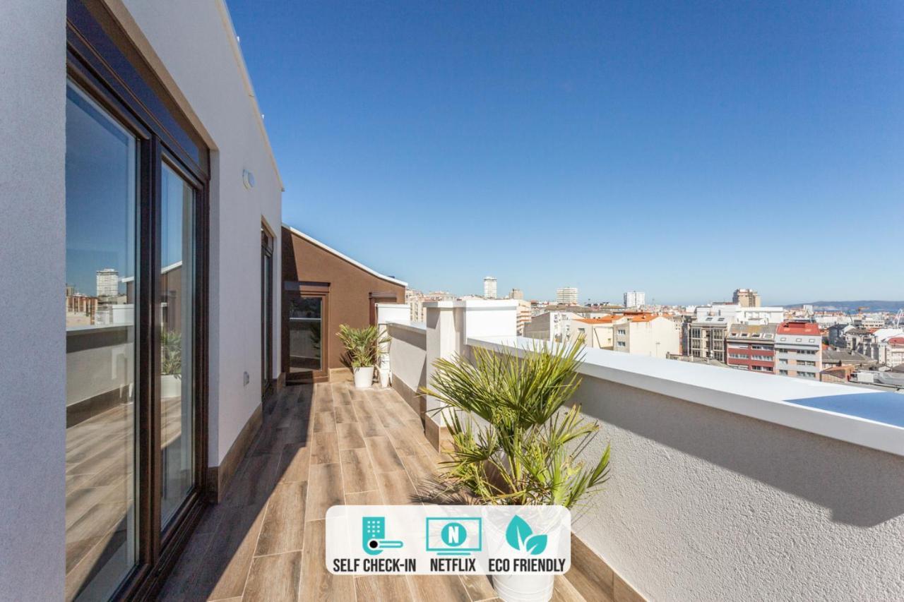 Indigo Rooftop A Coruna Ngoại thất bức ảnh